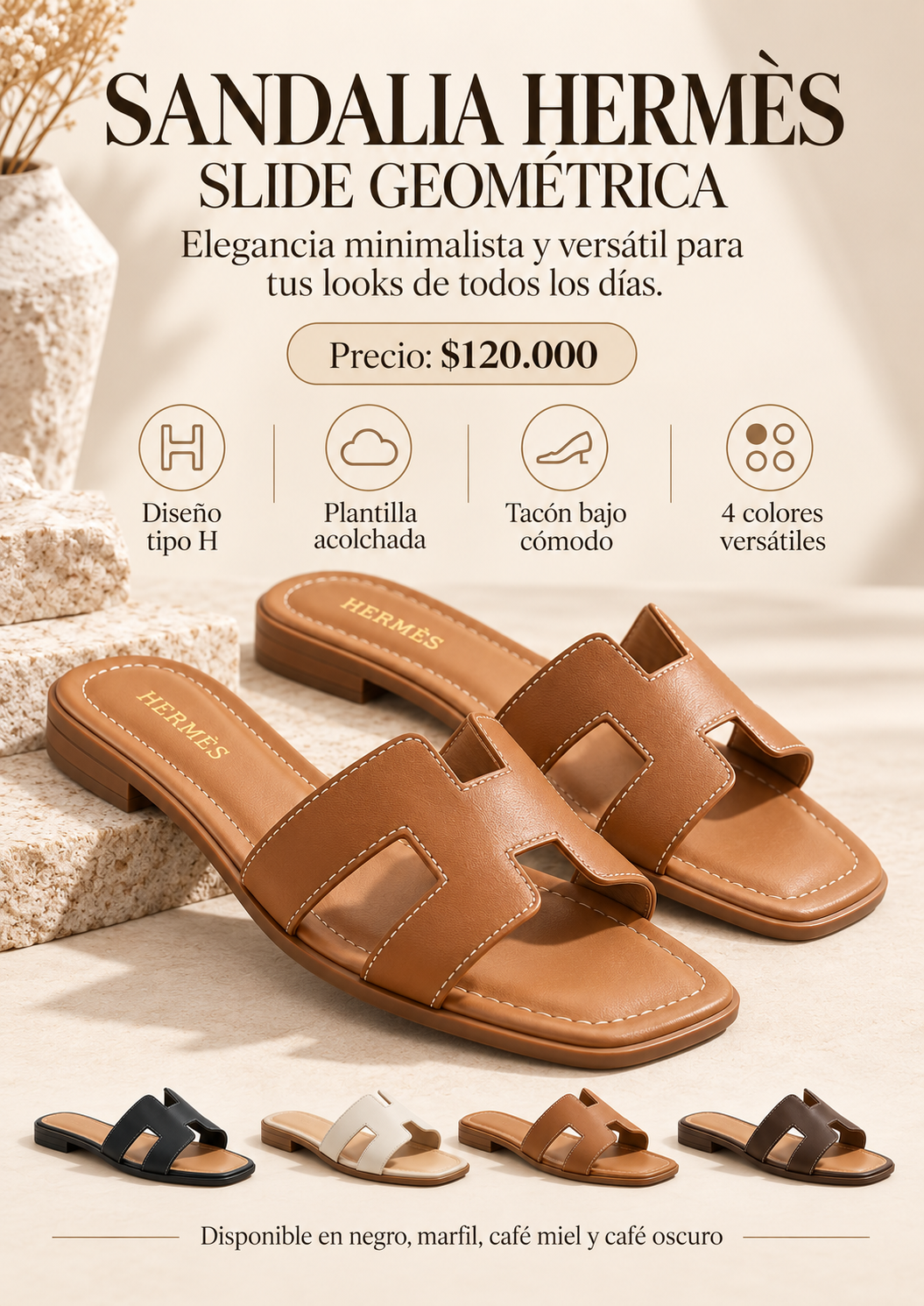 SANDALIA HERMES