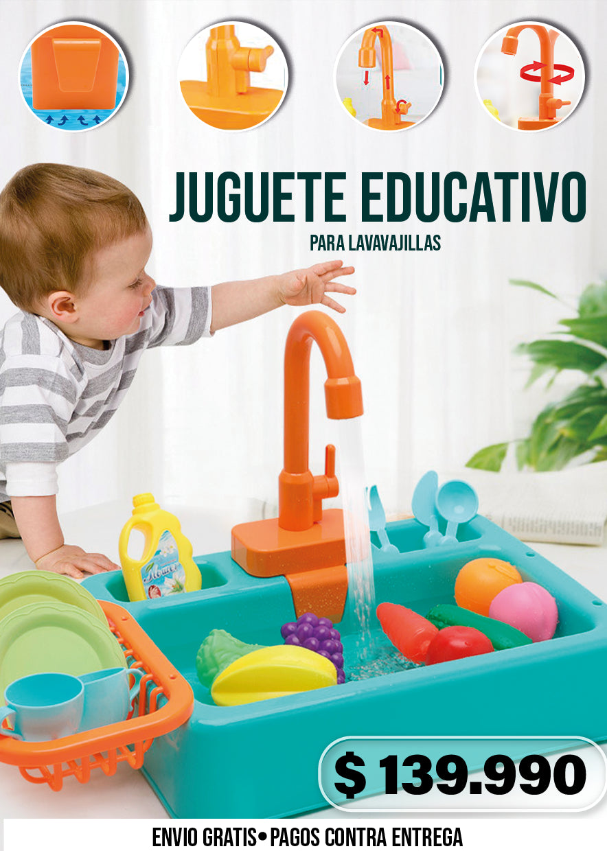 JUGUETE EDUCATIVO PARA LAVAVAJILLAS