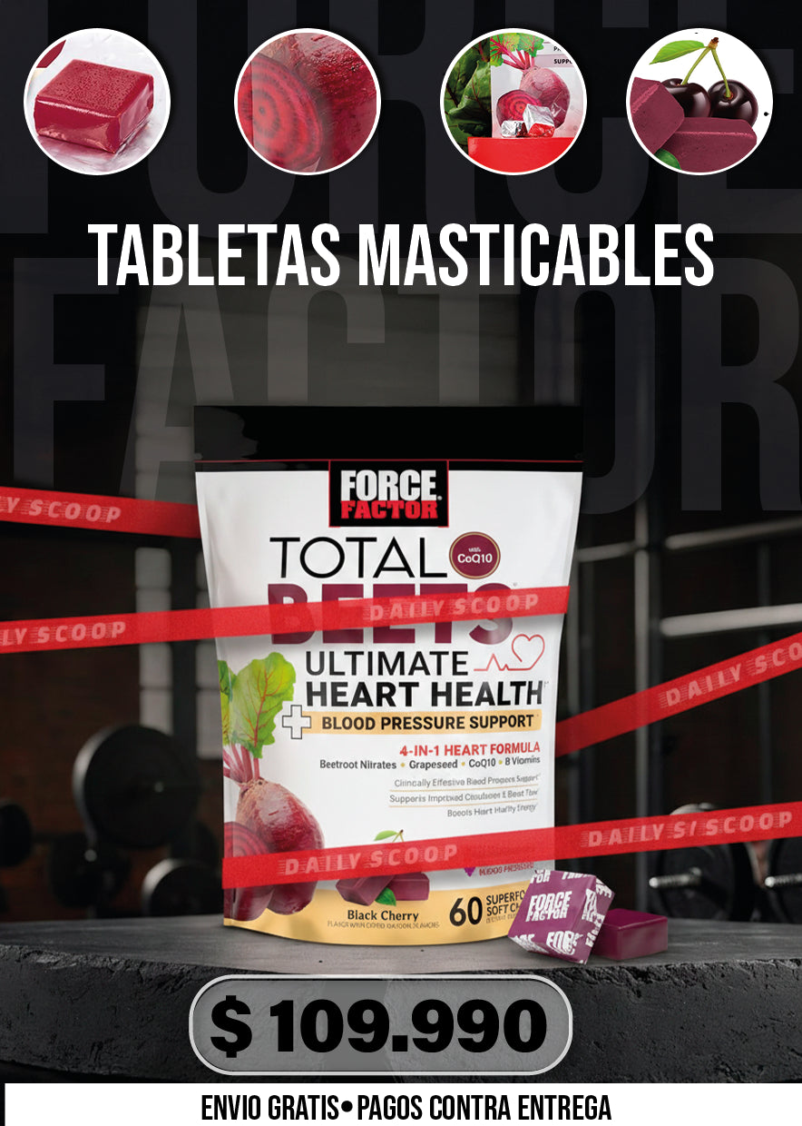 TABLETAS MASTICABLES FORCE FACTOR TOTAL