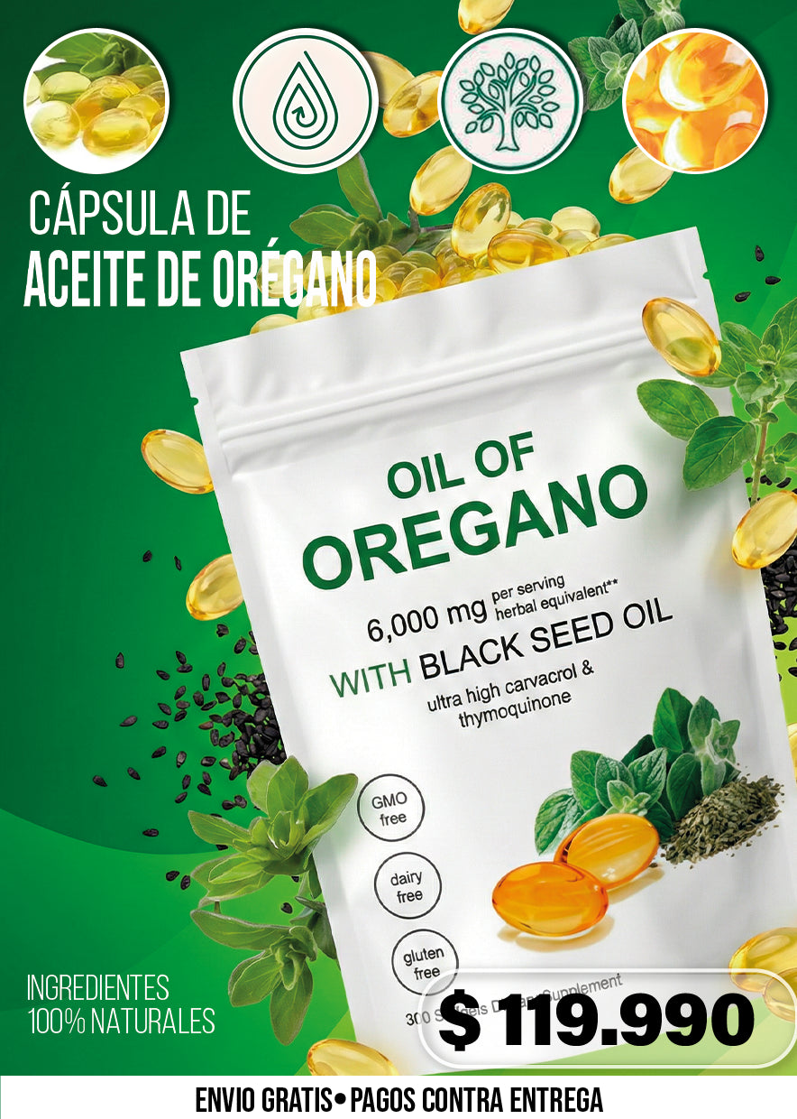 CÁPSULA DE ACEITE DE ORÉGANO