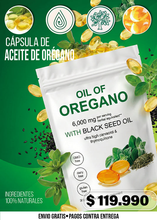 CÁPSULA DE ACEITE DE ORÉGANO