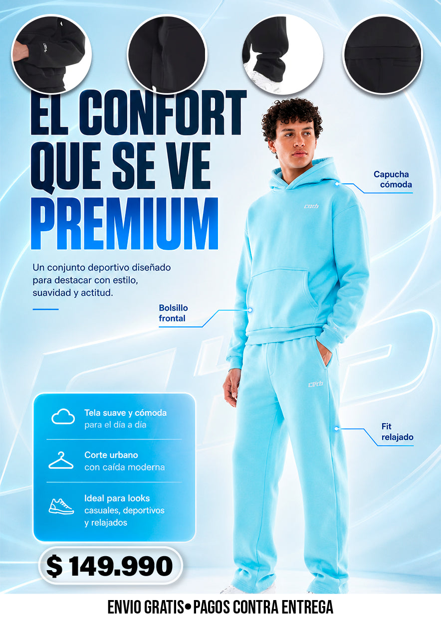 CONJUNTO DEPORTIVO CORTO HOMBRE