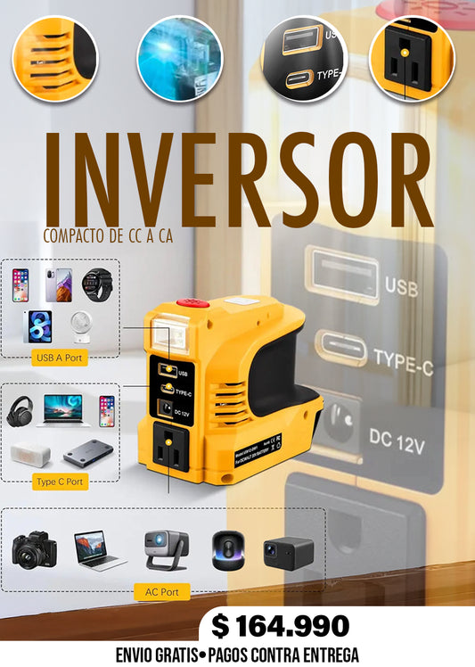 INVERSOR COMPACTO DE CC A CA