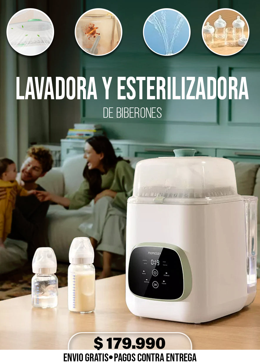 LAVADORA Y ESTERILIZADORA DE BIBERONES