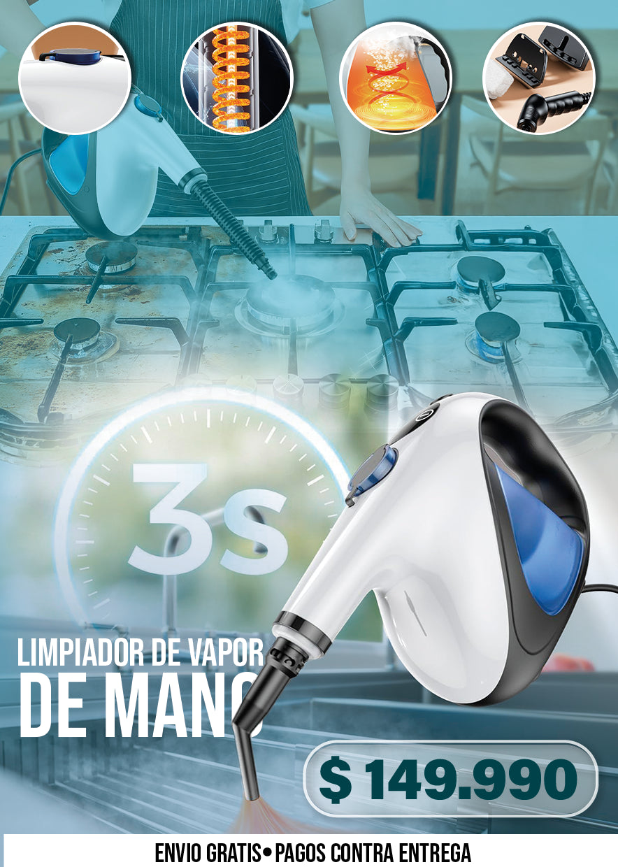 LIMPIADOR A VAPOR DE MANO