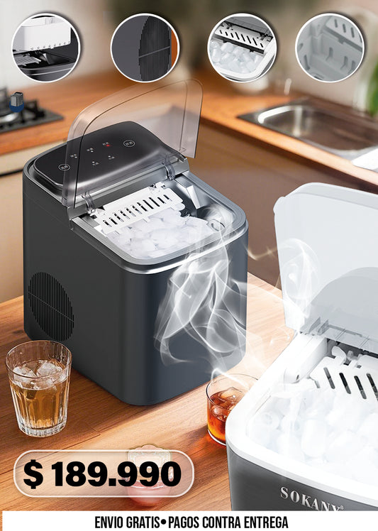 E-MÁQUINA DE HIELO PÓRTATIL ll