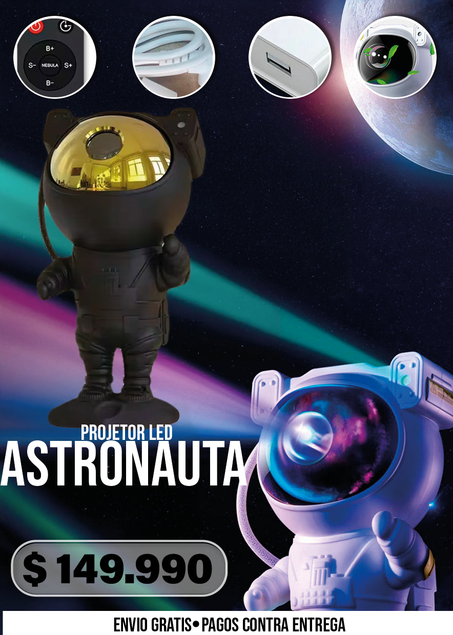 PROYECTOR LED ASTRONAUTA